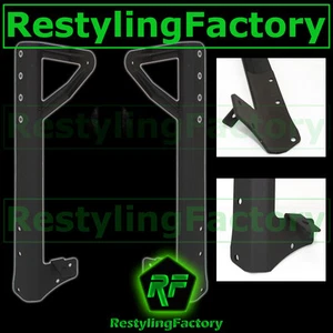 50"+2" LED Light bar Steel Cab Windshield Mounting Brackets for 07-17 Jeep JK - Picture 1 of 1