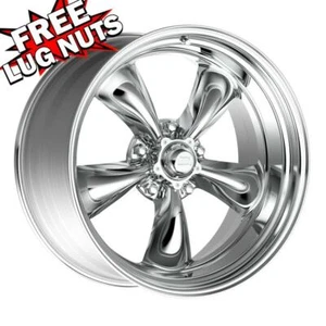 15 inch 15x8 American Racing VN515 POLISHED wheels rims 5x4.5 5x114.3 +0 - Picture 1 of 1
