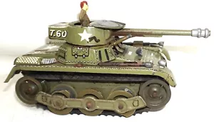 Gama Panzer T.60 D.R.G.M Blechspielzeug DEFEKT /P18.7/8 - Bild 1 von 17