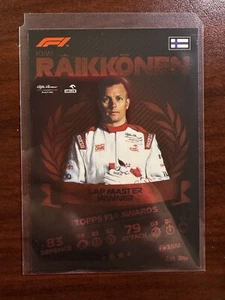 Topps F1 Turbo Attax 2021 - #233 Kimi Raikkonen - Imagen 1 de 2