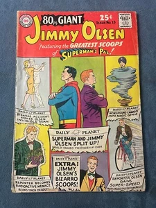 Jimmy Olsen 80 Page Giant #13 1965 DC Comic Book Curt Swan Cover Low Grade GD/VG - Picture 1 of 5