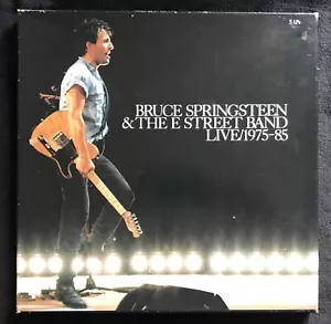 Bruce Springsteen Live 1975-85 - UK Vinyl 5x LP Box Set With Booklet - Picture 1 of 13