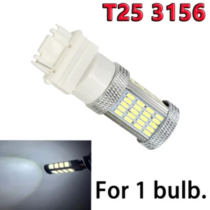T25 3156 3456 Super Bright White 92 LED Bulb Brake Tail Stop Light Y1 Fits Ford - Picture 1 of 3