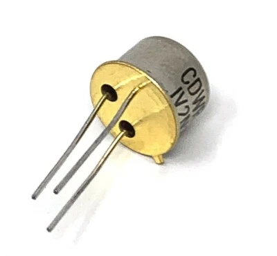 TRANSISTOR JANTXV2N2905 GP BJT PNP 40V 0.6A 600mW 3 pines TO-39 NOS SIN USAR Foto 1 de 4