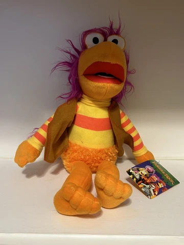 Fraggle Rock Plush Doll Stuffed Animal Hasbro Softies Jim Henson Cover