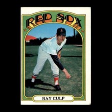 Ray Culp 1972 Topps Boston Red Sox #2 Set Break LOOK!