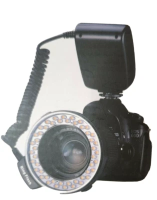 Led Ring Flash 550D 600D Camera Open Box - TESTED with Manual... - Image 1 of 4