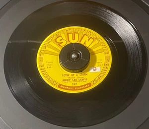 JERRY LEE LEWIS Lovin' Up A Storm / Big Blon Baby 1959 Sun 317 looks & plays EX - Picture 1 of 2
