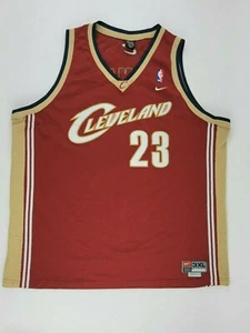 Lebron James 2003 Cleveland Cavaliers Authentic Nike Game Jersey #23 ~ Size 3XL - Picture 1 of 12