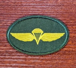 Jump Wings US Navy US Marine Corps Military Badges Embroidered Iron On 2x3.25" - Picture 1 of 3