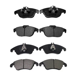For Mercedes-Benz C250 C300 C350 E350 E550 Front and Rear Ceramic Brake Pads - Picture 1 of 9