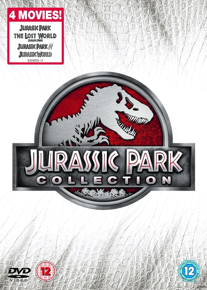 Jurassic Park Collection - 4 Movie Boxset (DVD) - Image 1 of 2