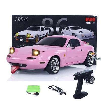 LDRC 1/18 2WD Remote Control Drift Car RC Racing Vehicle Brushed Motor Gyroscope - Image 1 of 4