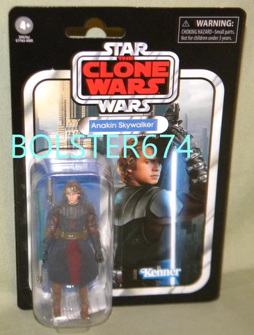 ANAKIN SKYWALKER VC92 Star Wars Clone Wars Vintage Line 3.75" Figure 2020 Cover