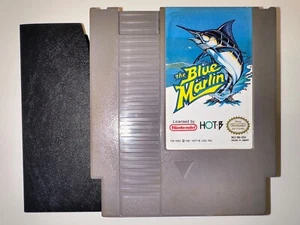 Blue Marlin **RARE**  Nintendo NES Cartridge +Sleeve Tested & Works! *RARE* - Picture 1 of 12