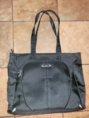 Bolso de viaje Skyway negro con dos correas Foto 1 de 4