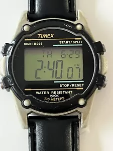 Men’s Timex Watch - Chrono, 100M, LCD - Working - Picture 1 of 8