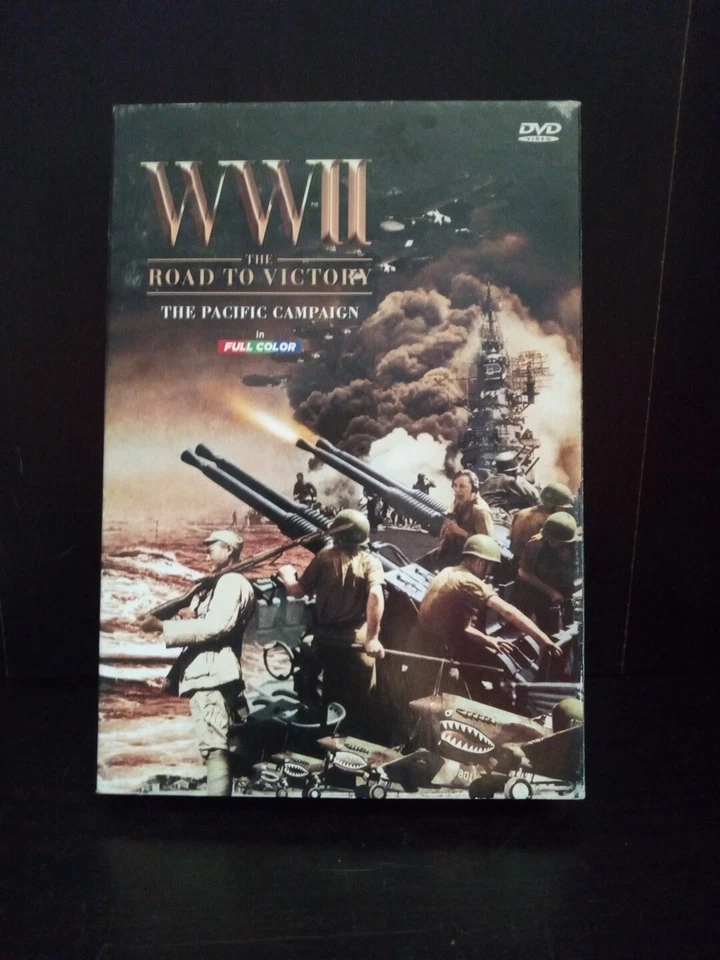 WWII The Road To Victory The Pacific Campaign- 5 Disc Set Vol 6-10 DVD #195 - Image 1 of 2