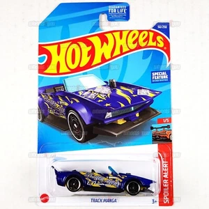 2022 Hot Wheels - TRACK MANGA #50 blu - Spoiler Alert - 1:64 HW Mattel HCV13 - Foto 1 di 2