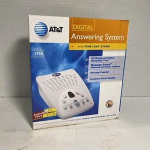 AT&T Model 1738 Cyfrowy system sekretarki Angielski i Español Głos Nib NOS - Zdjęcie 1 z 6