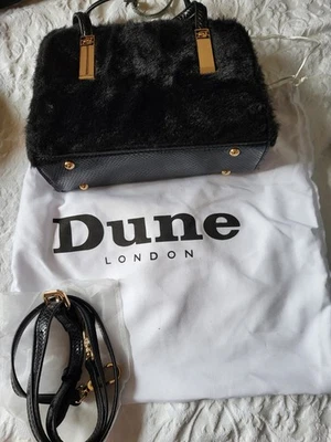 Dune Dinkydenbeigh Faux Fur Bag Brand New Without Tags - Image 1 of 4