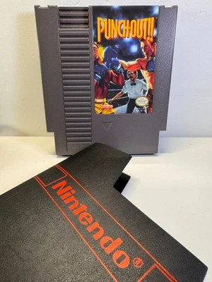 Punch-Out (Nintendo NES, 1990) Authentic. Tested. NEAR MINT 9/10 - Image 1 of 4