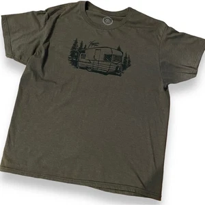 Camiseta VOYAGER The Pursuit of Adventure Talla Extra Grande XL Verde Oliva Cámper - Imagen 1 de 7
