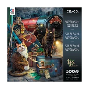 Ceaco Puzzle Night Spirit - Witchwood Express (500 Pieces) New - Picture 1 of 1