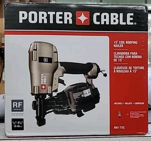 PORTER-CABLE RN175C 15-Degree Pneumatic Coil Roofing Nailer **BRAND NEW SEALED** - Picture 1 of 7