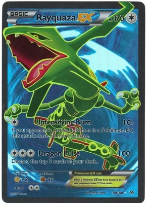 Beautiful Rayquaza EX (104 Full Art) 104/108 Roaring Skies Holo - Image 1 of 2