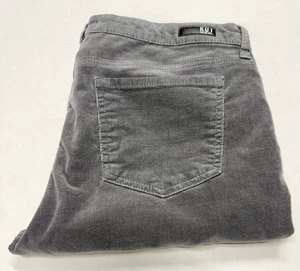 Kut from the Kloth Corduroy Diana Skinny Pants Women's 14 Gray Stretch Mid Rise - Picture 1 of 13