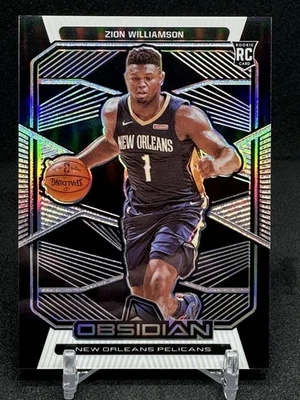 2019-20 Panini Obsidian Zion Williamson #157 Rookie RC - Image 1 of 2