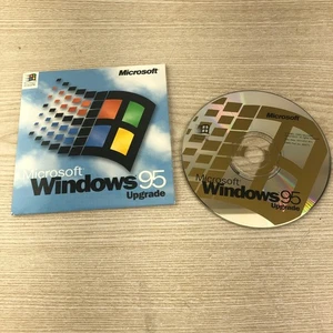Vintage Microsoft Windows 95 Betriebssystem Upgrade CD-ROM mit Product Key - Bild 1 von 3
