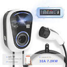 Duosida Type 2 EV Charging Station 32a 7kw WIFI Enabled Electric Vehicle Charger