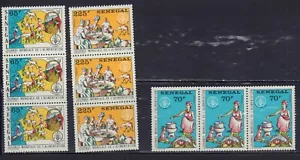 SENEGAL 1984 WORLD FOOD DAY STRIP X 3 SET 621-623 MINT MNH - Foto 1 di 1