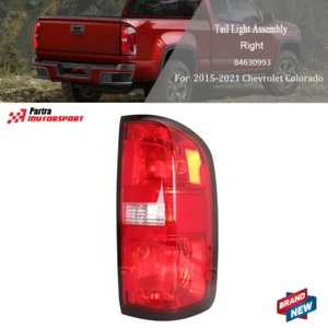 Right Tail Lights Fit For 2015-2021 Chevrolet Colorado Lamps RH Halogen Red Rear - Picture 1 of 10