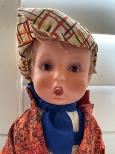 Vintage Gobel Hummel Precious Little Boy 12" Doll w/ Candle- RARE - Picture 1 of 16