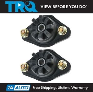 TRQ Rear Upper Strut Mount Pair Set of 2 & For Chevy Pontiac Olds Buick