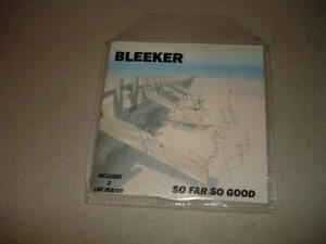 Bleeker - So Far So Good (CD, 2010) SIGNED x 2, Rare, Edinburgh Band, EX - Picture 1 of 3