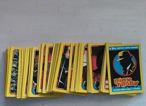 1990 - Topps - Dick Tracy Movie  - Complete Base Card Set  88 Cards