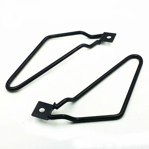 Bolsa de sillín Soporte Barras Soporte de montaje para Harley Sportster XL Dyna Fat bob FXDF - Imagen 1 de 8
