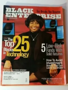 März 2001 Black Enterprise - Die Top 25 Schwarzen in der Technologie - Digitale Revolution - Bild 1 von 7