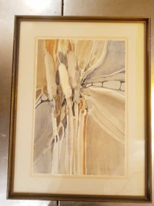Mell Feltman Original Watercolor Signed Framed - Picture 1 of 7