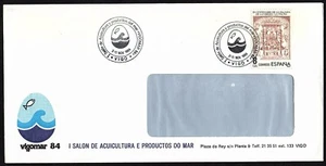 SOBRE CONM. VIGOMOSTRA 85 CON MATASELLOS CONMEMORATIVO. - Imagen 1 de 1