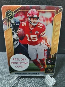 2020 Panini Elements football PATRICK MAHOMES #37 Gold /79 Metal Card - Picture 1 of 2