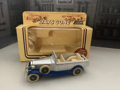 🚗⭐ RARE UK TOYS Vintage LLEDO📦 Boxed 1925 Rolls-Royce Silver Ghost Barker Silv - Image 1 of 4