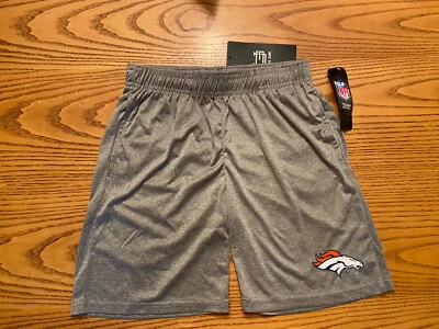 PANTALONES CORTOS DENVER BRONCOS NFL JUVENILES ULTRA GAME LOGO ESTILO RENDIMIENTO GRANDES 14-16 Foto 1 de 4