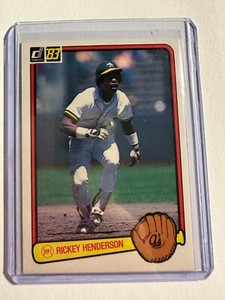 K121,131 - 1983 Donruss #35 Rickey Henderson