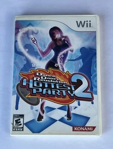Dance Dance Revolution: Hottest Party 2 (Nintendo Wii) Complete w/ Manual TESTED - Picture 1 of 3