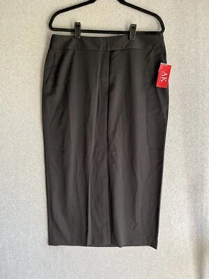 Anne Klein черный макси костюм юбка 14 новый с Ярлыками  - Изображение 1 из 4